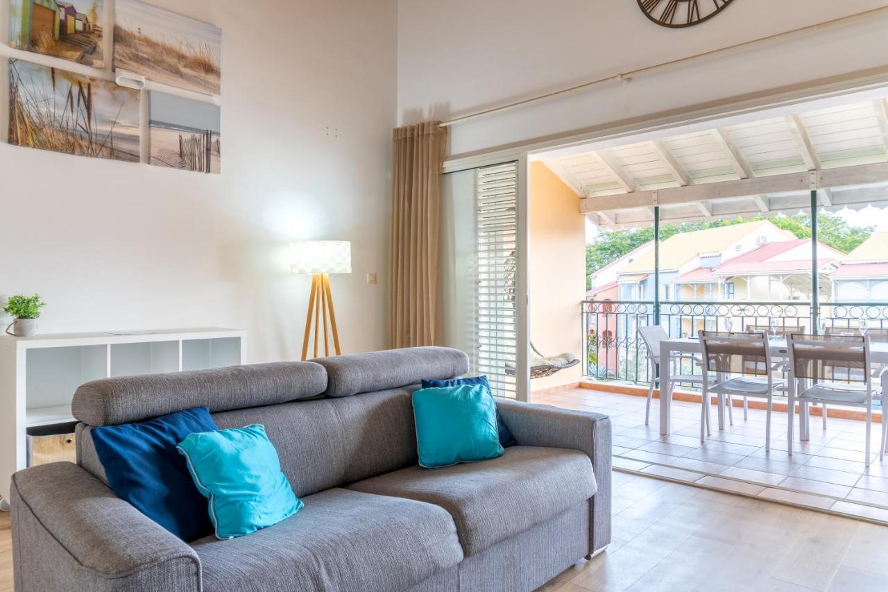 Superbe Appartement En Duplex En Residence - Caye D'Argent Le Gosier  Ngoại thất bức ảnh